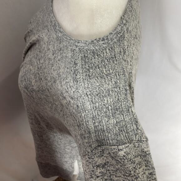 NWT bobeau grey layered sweater -  very oversized - Picture 6 of 10